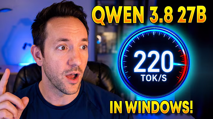 Qwen3.8 27B Is Now INSANELY Fast In Windows! No Linux Required
